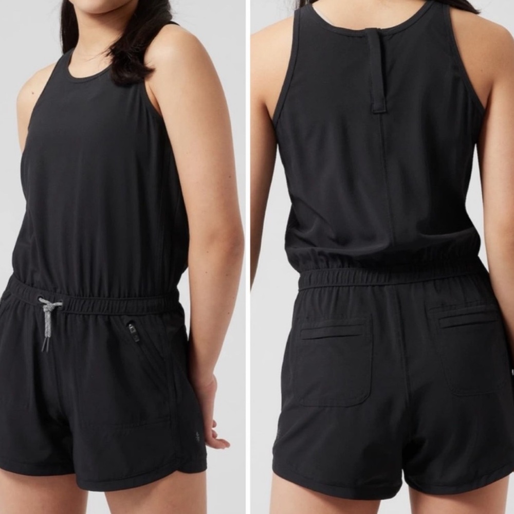 NWT Athleta Girl On The Go Romper Size 16